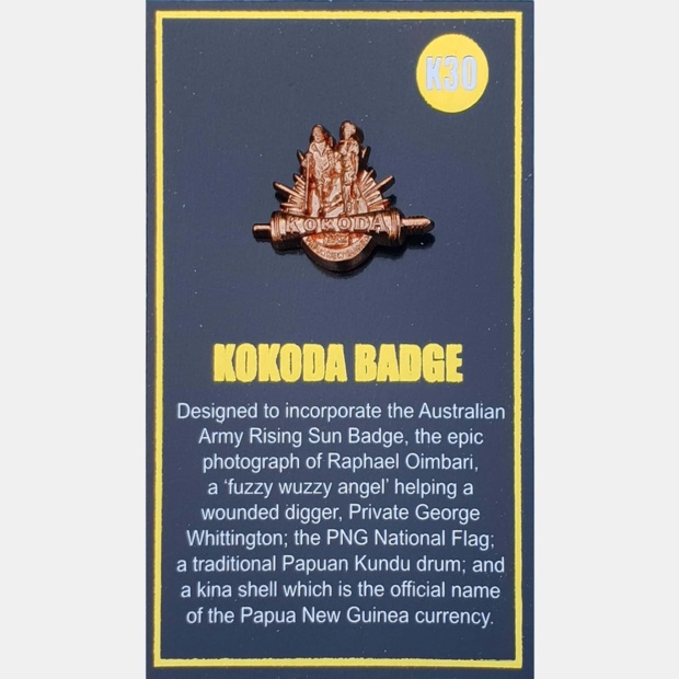 Kokoda Lapel Badge