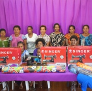 Sewing machines presented to Sirinumu Womens Assn