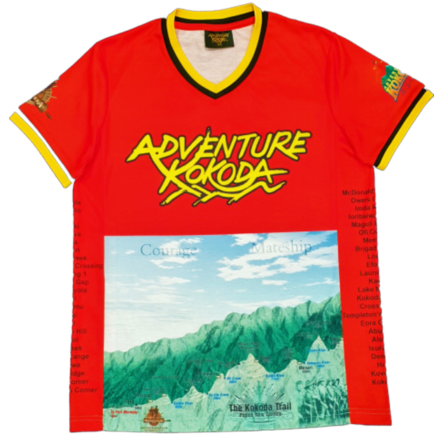 Adventure Kokoda V-Neck T-Shirt